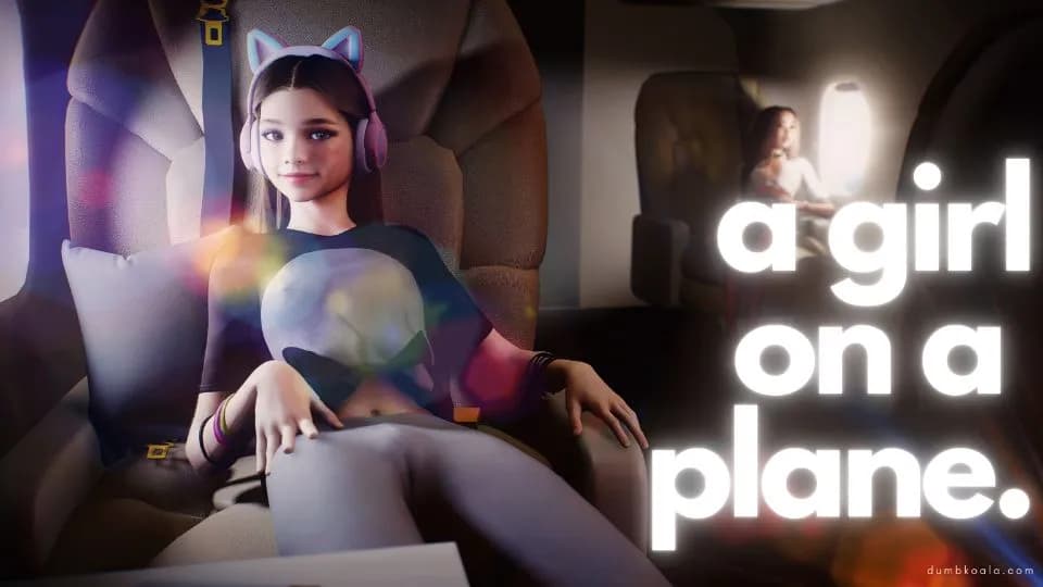 A Girl On A Plane